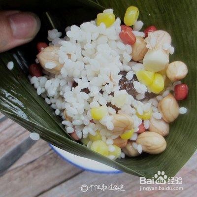 好吃八宝蜜枣粽