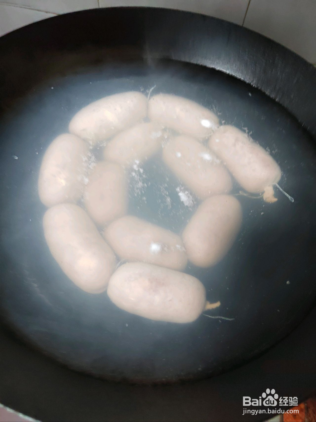 脆皮香肠宝宝辅食的做法