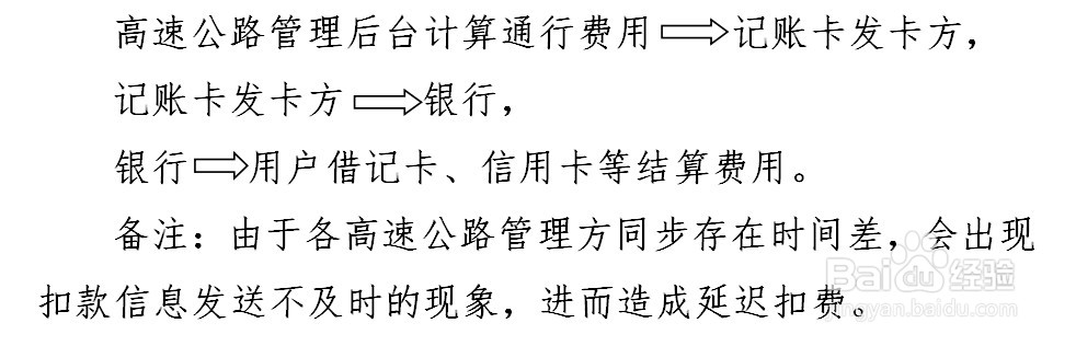 etc 怎么扣钱