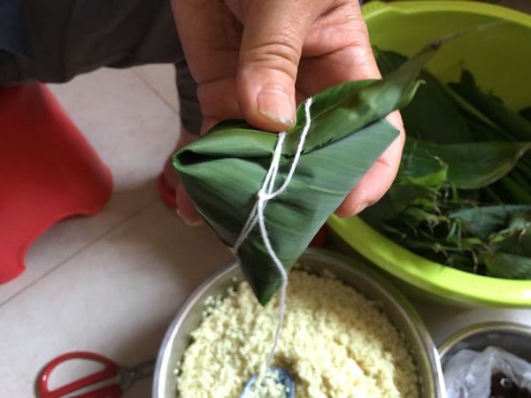 双豆粽和蜜枣粽和碱水粽