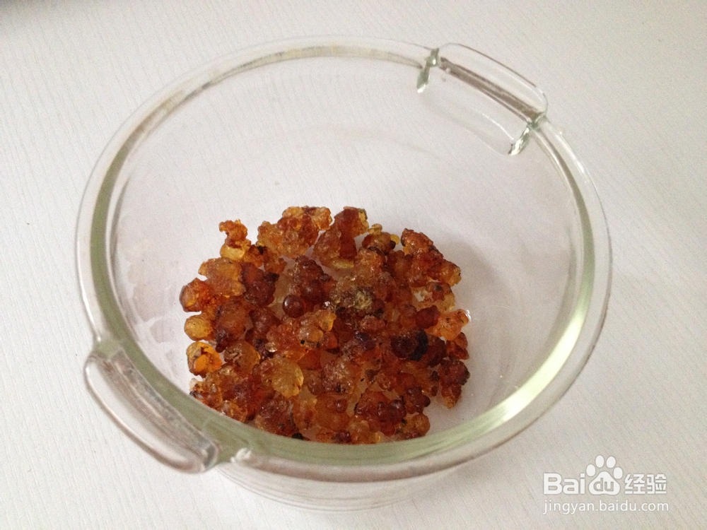 夏日清新甜品——椰汁桃胶芒果