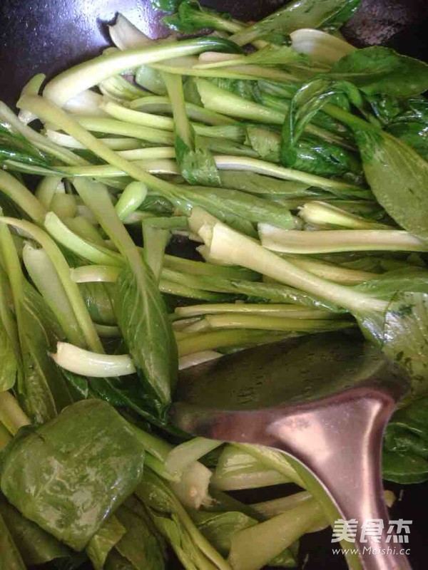 清炒油菜的做法
