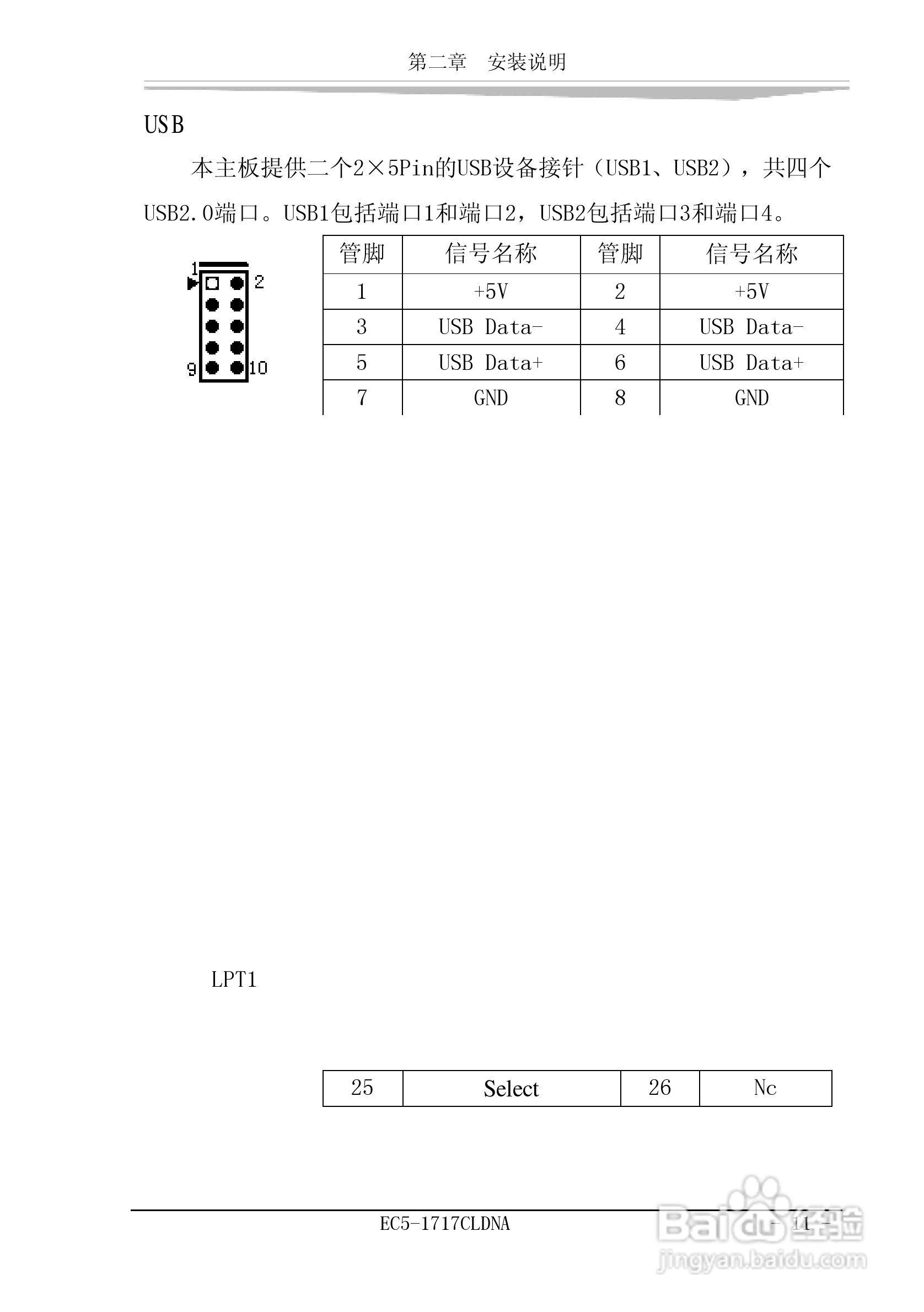 研祥EC5-1717CLDNA工业级CPU板卡说明书:[2]