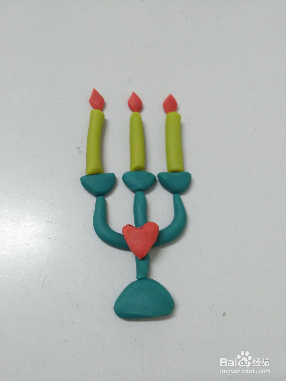 爱心烛台怎么做