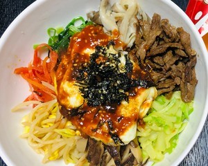 韩式拌饭的做法