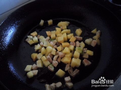 香炒四丁的制作方法