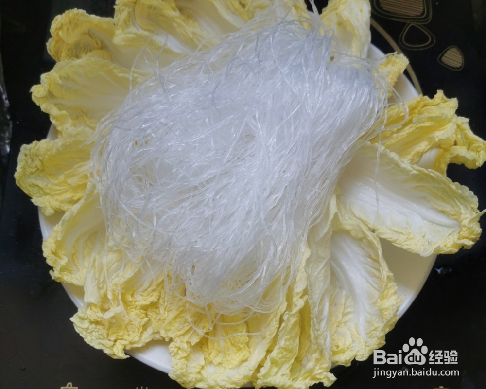 一次就学会的瑶柱粉丝蒸娃娃菜
