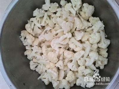 炒菜花的家常做法