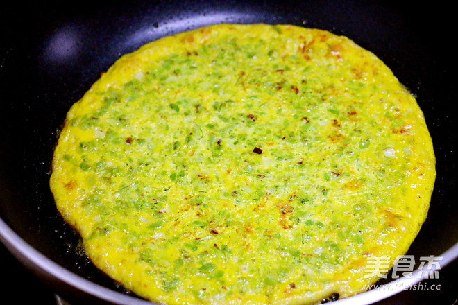 苦瓜摊鸡蛋的做法