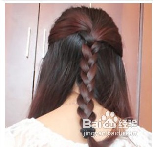 韩式麻花辫发型扎法，让你如邻家女孩般清纯