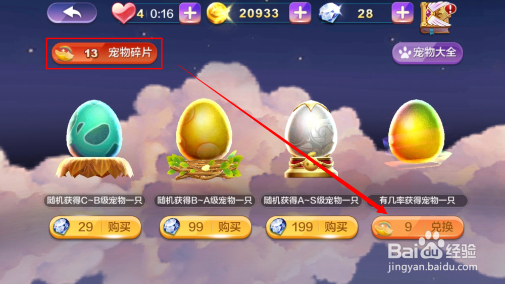 天天风之旅怎么获得宠物碎片,宠物碎片怎么用