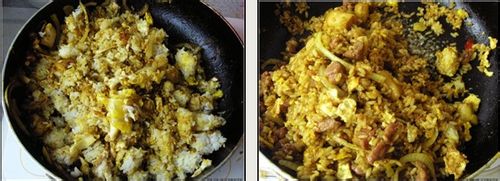 咖喱炒饭怎么做