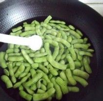 适合夏季里食用的解乏小菜----盐水毛豆