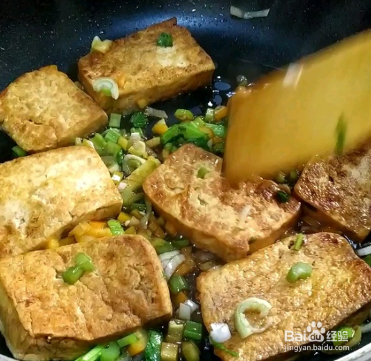 简易版香煎北豆腐