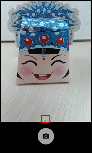 Samsung Galaxy Folder SM-G1600(6.0.1)如何使用连拍功能?
