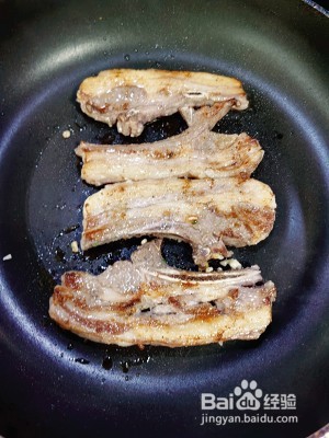 香煎孜然羊肉的做法