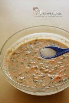 混搭风海藻胡萝卜豆渣饼