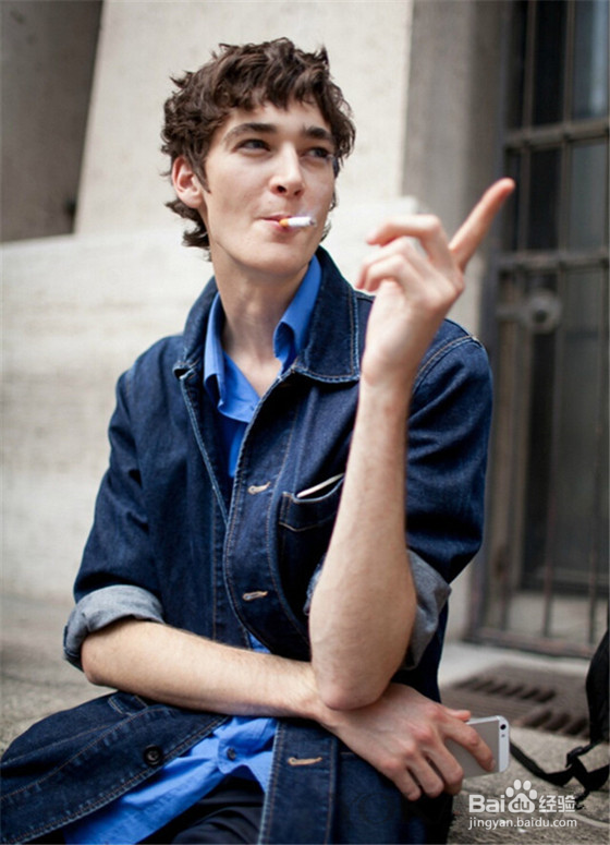 男装搭配--牛仔外套如何穿出稳重柔和的印象