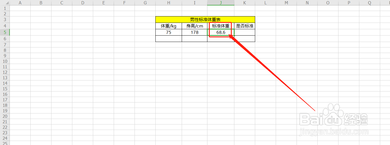 怎么计算体重是否标准?