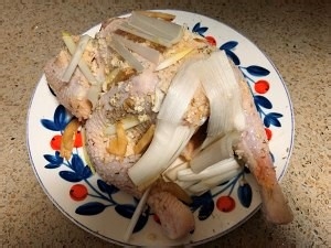 如何制作脆皮蒜香烤鸡