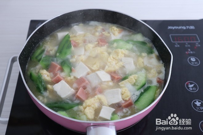 如何做豆腐丝瓜汤