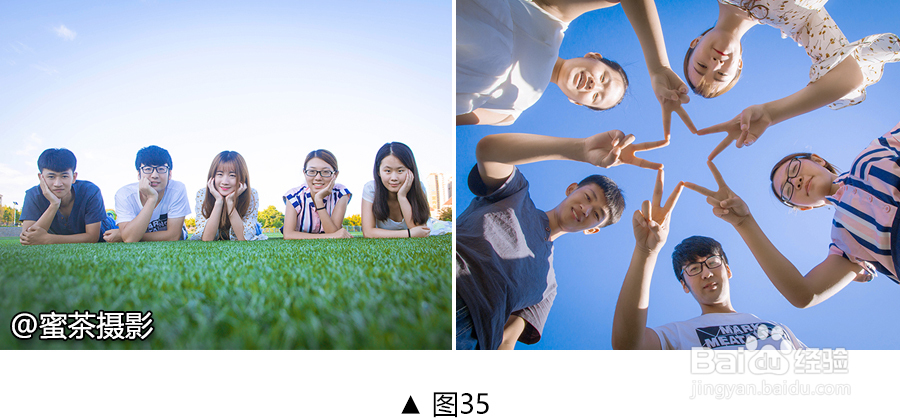 如何拍不一样的合影