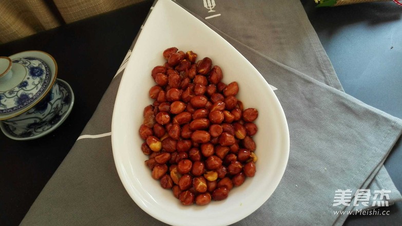 油炸花生米的做法