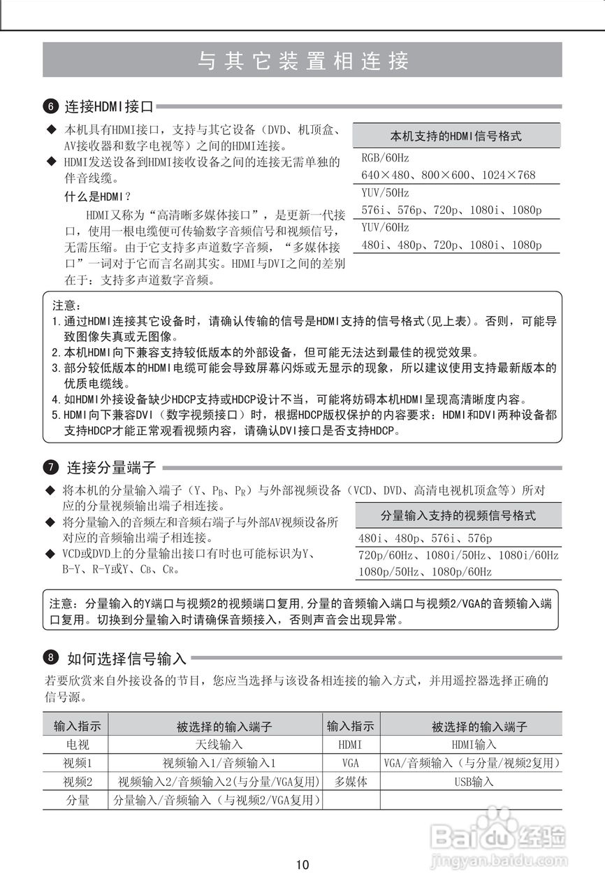 海信LED42K300液晶彩电使用说明书:[2]