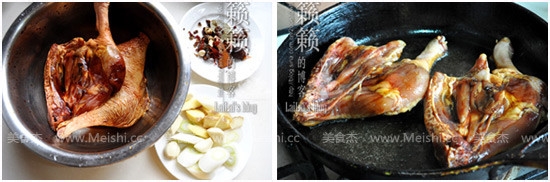 浓香鸭边腿的做法