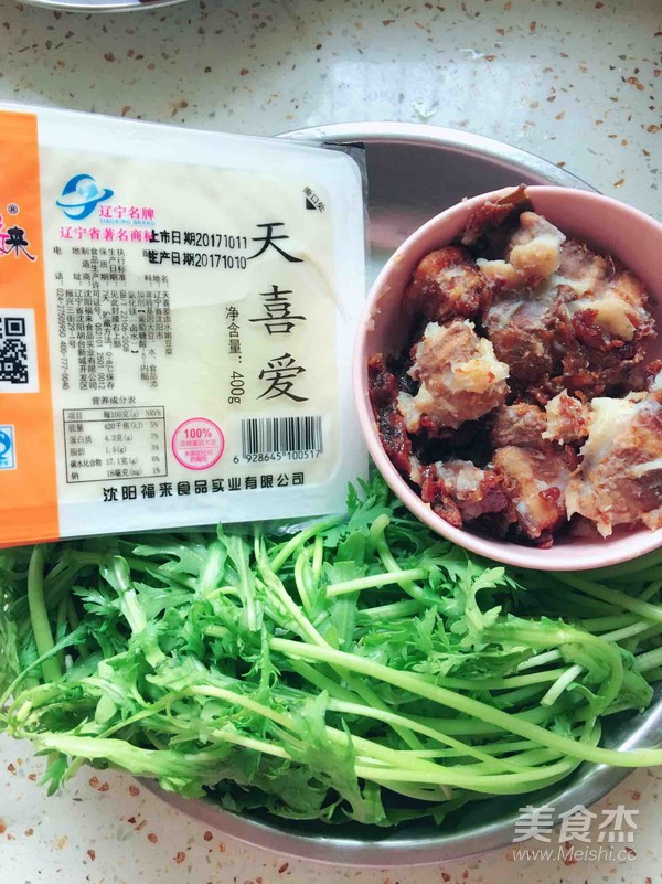 红烧肉烩豆腐