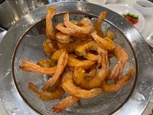 奇妙金沙虾的做法