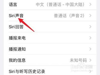 苹果如何设置siri声音