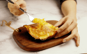 秋日芝士焗番薯的做法