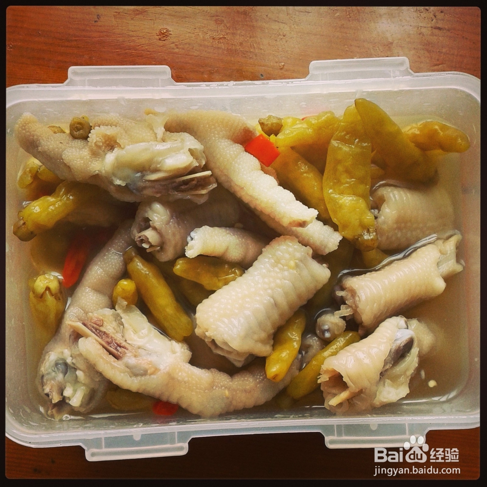 自制泡椒凤爪的做法