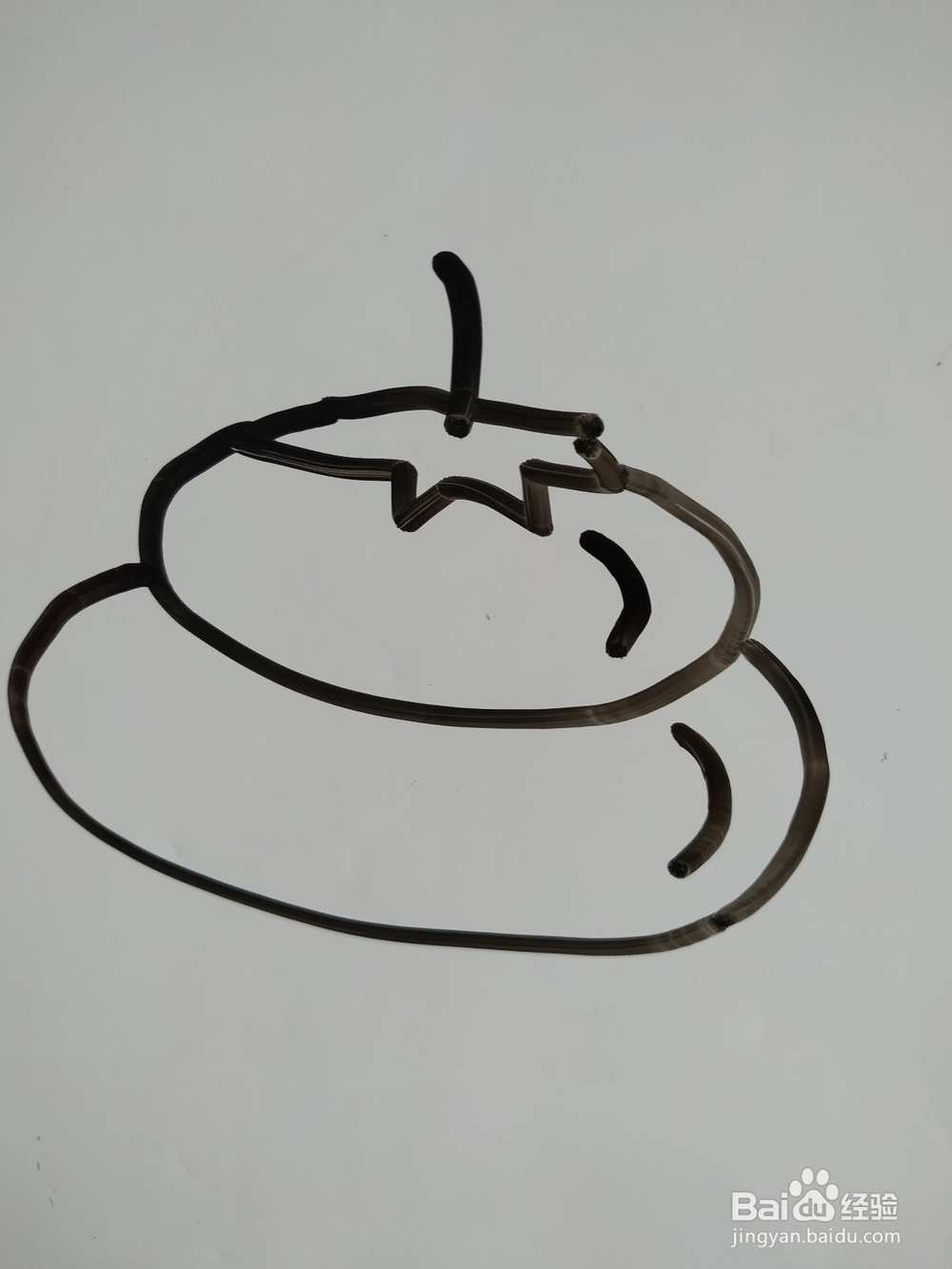 如何画柿子柿子的简笔画如何画呢