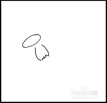 怎样画简笔画（花卉）：[8]菊花1