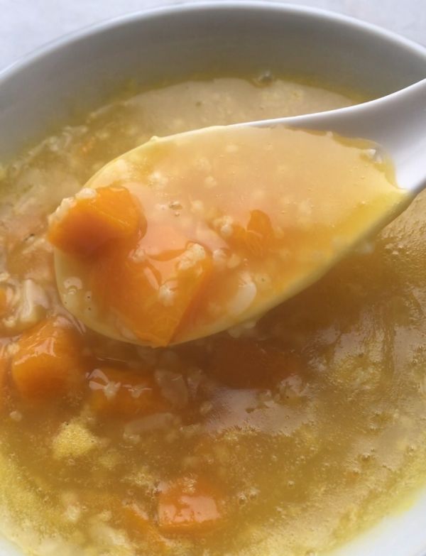 南瓜小米养生粥