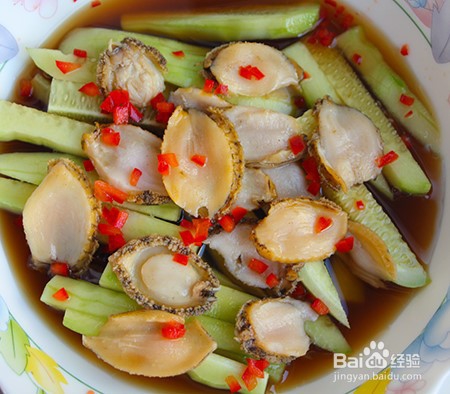 正宗捞拌鲍鱼的做法