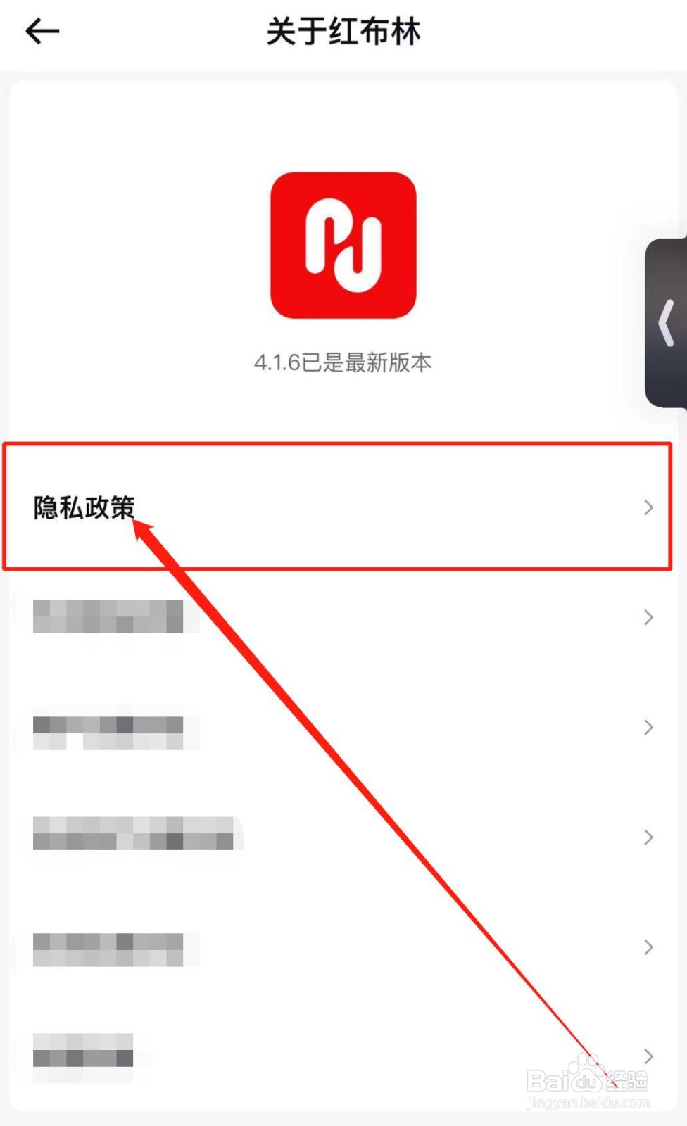 红布林软件怎么查看隐私政策