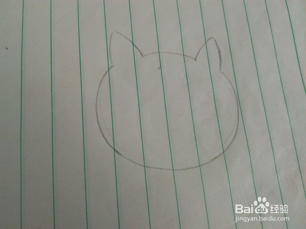 儿童简笔画—如何画凯蒂猫