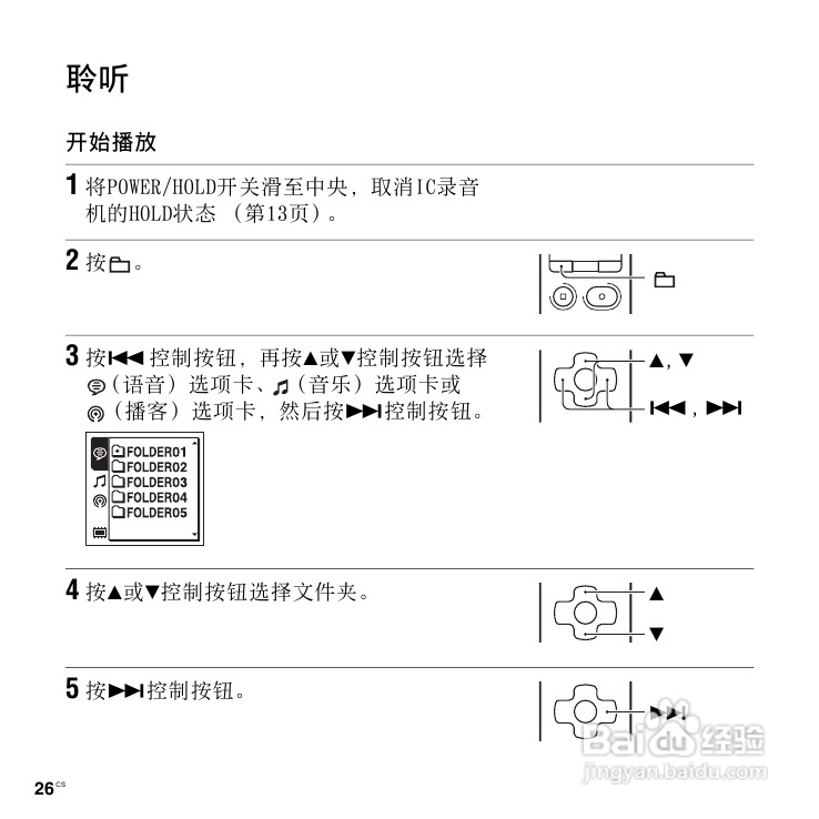 SONY数码录音棒IC Recorder说明书:[2]