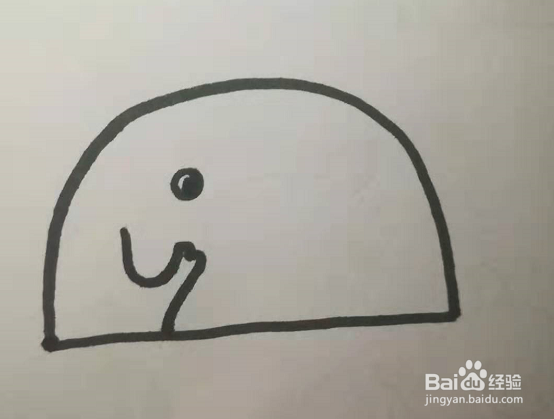 简笔画的大象怎么画简单