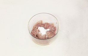 美味的青红椒炒腰花