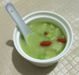 翡翠银耳羹的制作步骤