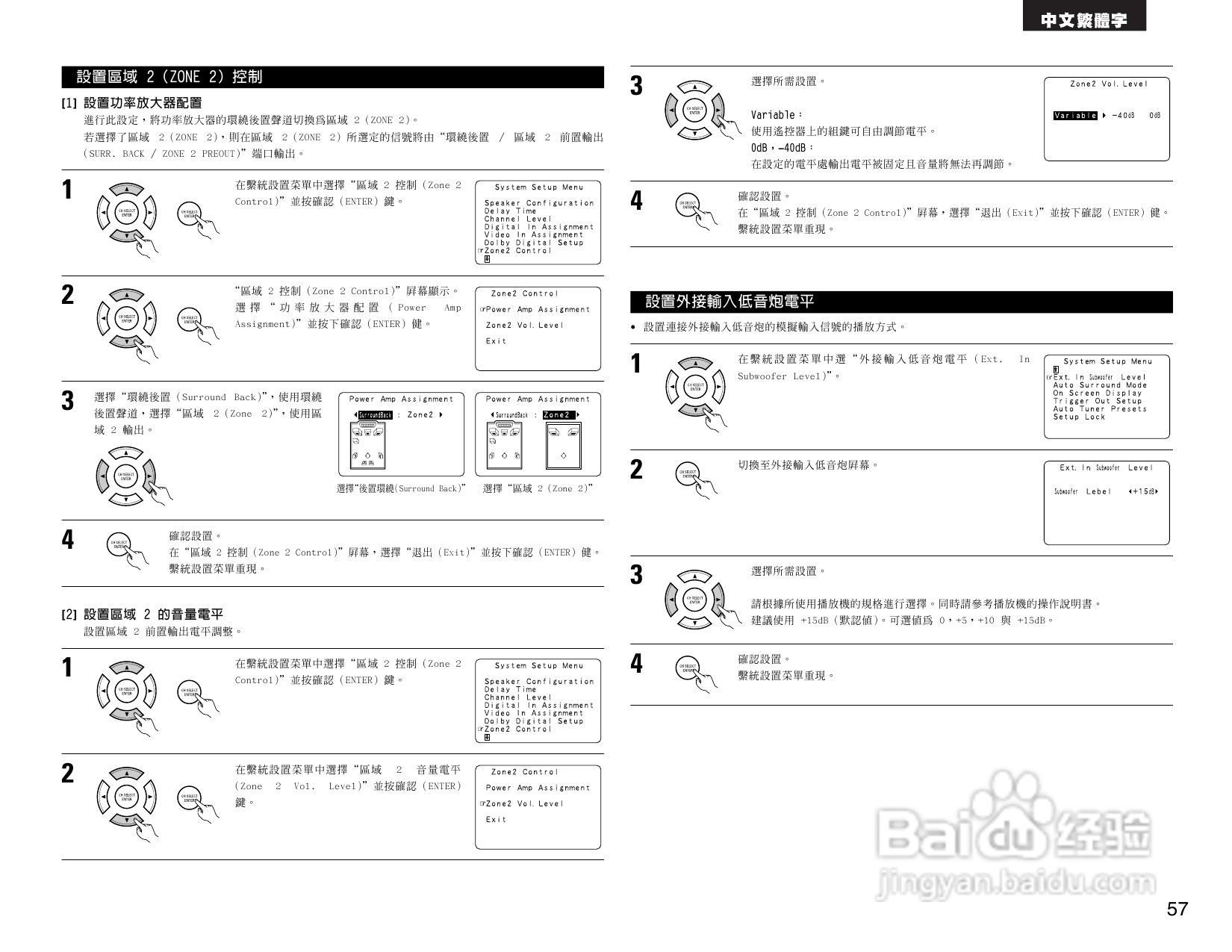 DENON AVR-2803收音环绕扩音机操作说明书:[3]