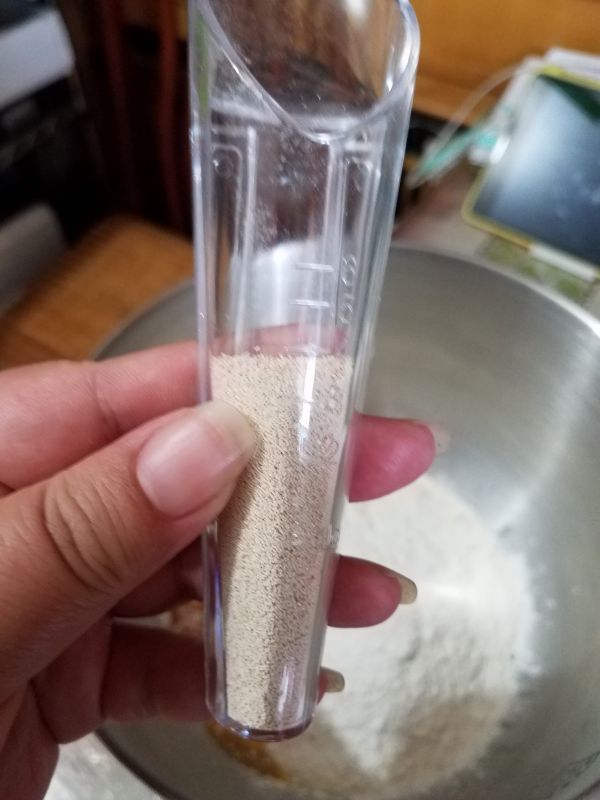 玫瑰花花环面包