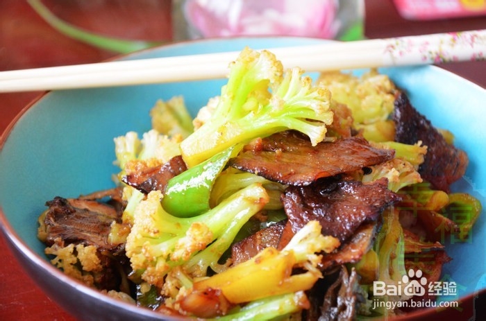 下饭菜干针量鱼煸炒有机菜花
