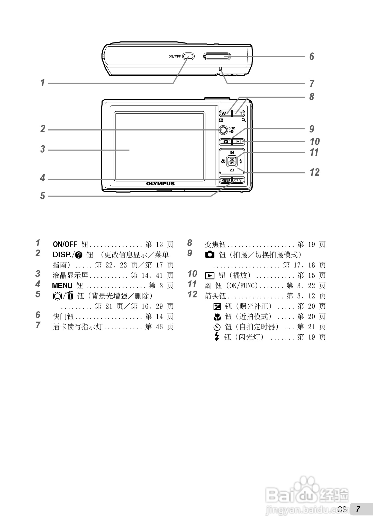 OLYMPUS FE-3010/X-895 FE-3000/X-890数码照相机使用:[1]