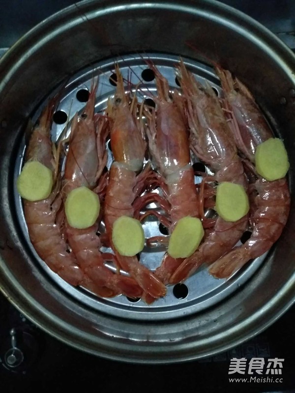 清蒸阿根廷红虾