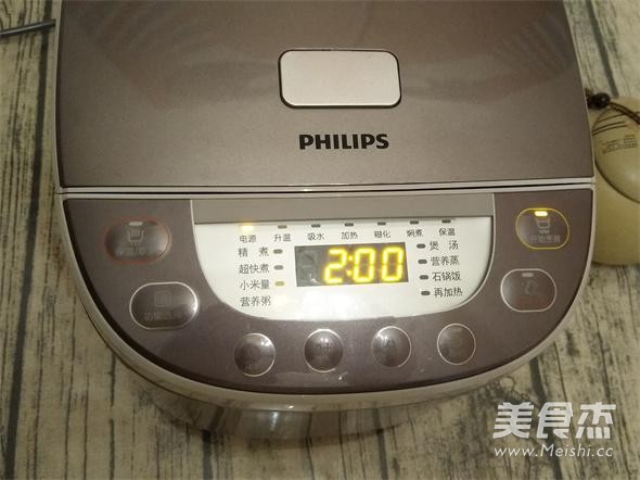 黑米黑豆薏仁粥(乌发养生粥）